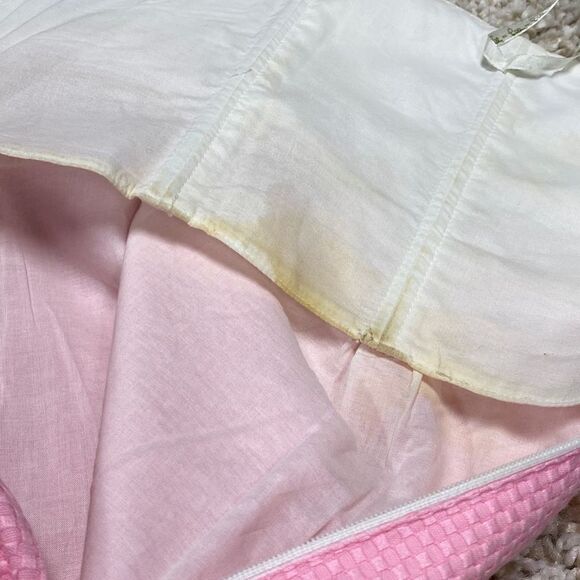 Lilly Pulitzer Jubilee Pink & White Strapless Dress Size 2 - Picture 9 of 9